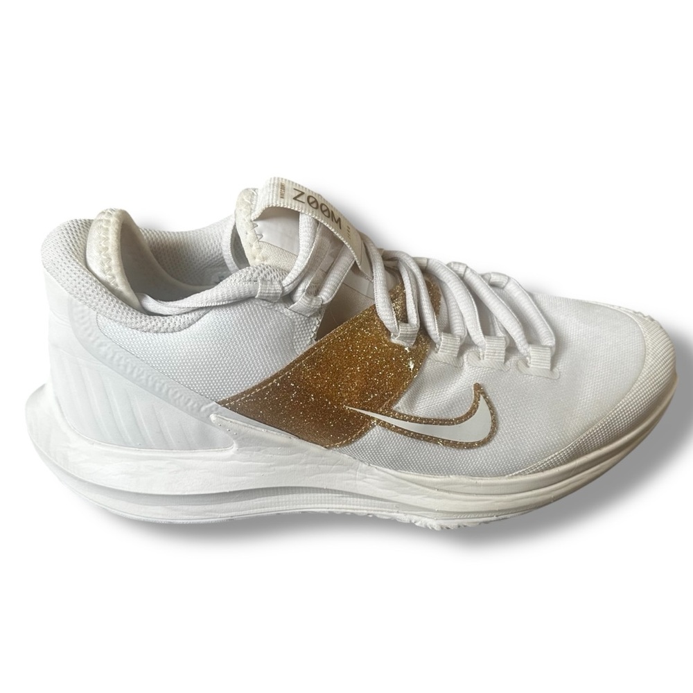 Nike Court Air Zoom Zero “Phantom Gold Metallic” Women’s Tennis Shoes Size 7 - Picture 2 of 10